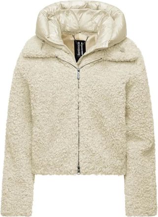 Bomboogie Cappotto corto bimateriale - - Jackets - Donna - Bianco - M