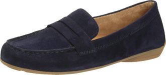 Gabor Womens Slip-On Shoes, blue, 9 UK