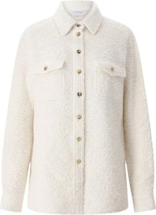 Gabriela Hearst Overshirt - Dames - Zomerjassen - Beige - L - Kasjmier - Jassen