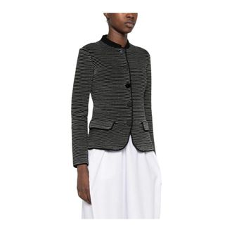 Emporio Armani Mujer, Chaquetas, Negro, Talla: XS