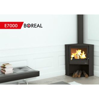 Boreal Bricosol Estufa Rincon De Le&ntilde;a Boreal Modelo E7000
