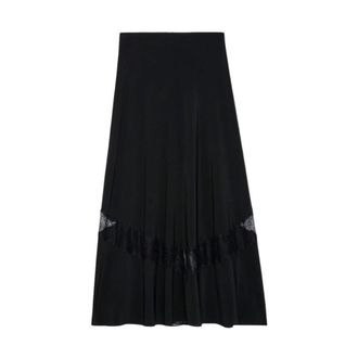 Zadig&Voltaire Falda de seda Jaylal - Skirts - Mujer - Negro - M