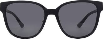 Versace Dark Grey Butterfly Ladies Sunglasses VE4460D GB1/87 57