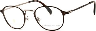 David Beckham DB 7055 005N 00 Brown Matte Ruthenium 48mm