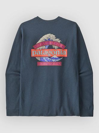 Patagonia Great Waves Responsibili- Camiseta azul