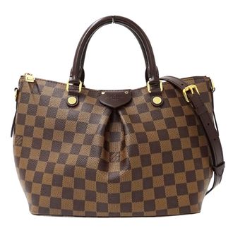 Louis Vuitton Brown Damier Canvas Galle Damier Canvas Handbag Shoulder Bag (Pre-Owned)