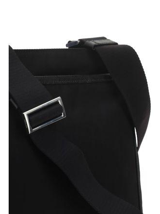 Prada Mens Shoulder Bag Black Nylon