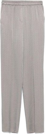 Giorgio Armani Broeken, Dames, Beige, M, Beige Stijlvolle Broek