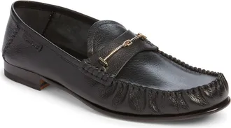 Tom Ford Ripley Double T Bit Loafer in Naa Black at Nordstrom, Size 42.5