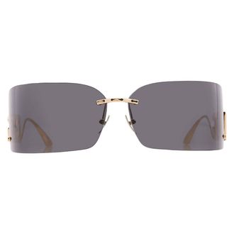 Dolce & Gabbana Dark Grey Wrap Ladies Sunglasses DG2319 02/87 79