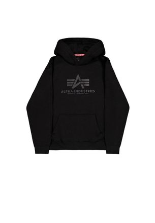 Alpha Industries Alpha Industries Mens Basic Carbon Hoodie - Black - Size Large