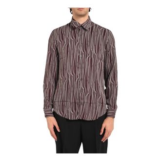 Patrizia Pepe Casual Shirts, male, Multicolor, XL, Casual Shirt