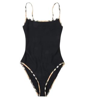 Burberry One-piece - female - Burberry - Swimsuits - Black - S - Swimwear