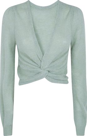 Twin-Set Sweater V Neck Costruzione