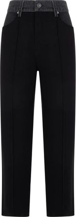 Diesel Straight Jeans - Dames - Regular Fit Jeans - Zwart - W25 - Katoen - Jeans