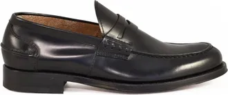Green George Green George, Schoenen, Heren, Zwart, 44 EU, Leer, Leren Mocassin Schoenen