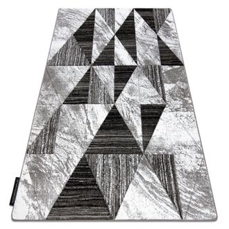 RugsX Alfombra Alter Nano Tri&aacute;ngulos Gris Grey 160x220 Cm