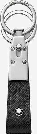 Montblanc Schl&uuml;sselring aus Saffianoleder Sartorial