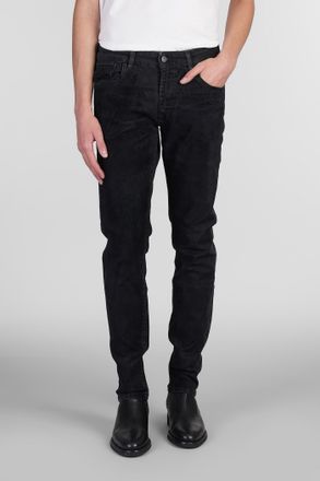 Salvatore Santoro Jeans In Black Denim