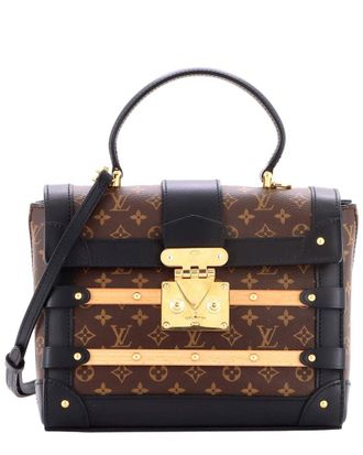 Louis Vuitton Brown Monogram Canvas Trianon Pm (Authentic Pre-Loved)