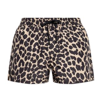 Balmain Beachwear, male, Beige, Size: 2XL Swim shorts