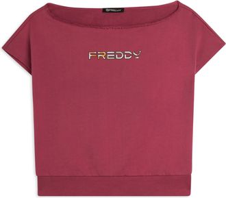 Freddy Felpa Senza Maniche con Scollo Ampio