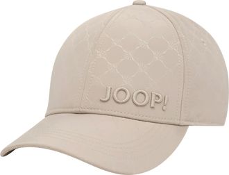 Joop Baseball Cap JOOP Mario, Herren, open braun, Web, Microfaser, unifarben, Caps Baseball Cap