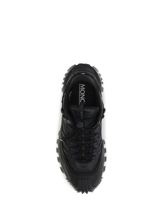 Moncler Mens Low Top Sneakers Trailgrip Gtx Black Trainers