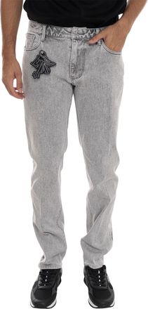Emporio Armani Jeans 5 tasche Denim grigio Emporio Armani Uomo