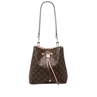 Louis Vuitton Pre-owned Neonoe Bucket Bag - Dames - Pre-owned - Bruin - Maat: ONE Size Leer