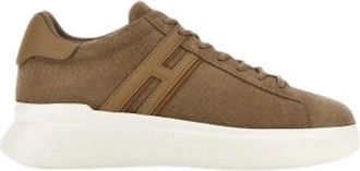 Hogan H580 Sneakers - Heren - Sneakers - Beige - 39 1/2 EU - Leer - Schoenen