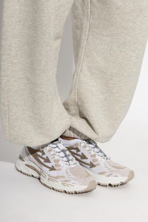 Off-white Be Right Back Knit Sneakers, Womens, Cream