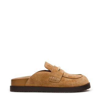 Steve Madden Tobin Flat Shoe CHESTNUT SUEDE