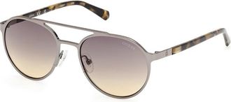 Guess Gradient Smoke Pilot Mens Sunglasses GU00211 09B 52