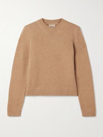 Khaite Pullover In Cashmere Leta - Marrone
