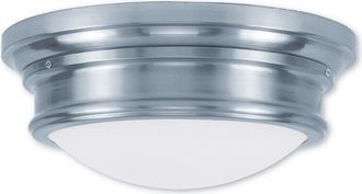 Livex Lighting Livex Astor 3-Light Brushed Nickel Ceiling Mount