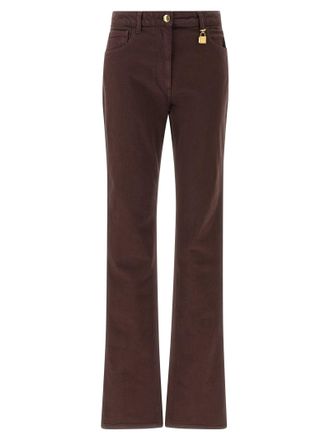 Elisabetta Franchi Jewel Vorh&auml;ngeschloss-Jeans