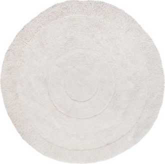 Lorena Canals Woolable Arctic Circle Round Washable Wool Rug in Sheep White at Nordstrom