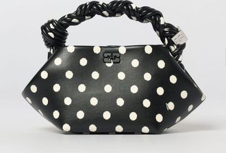 Ganni Borsa Bou Bag Ganni in misto pelle riciclata a pois