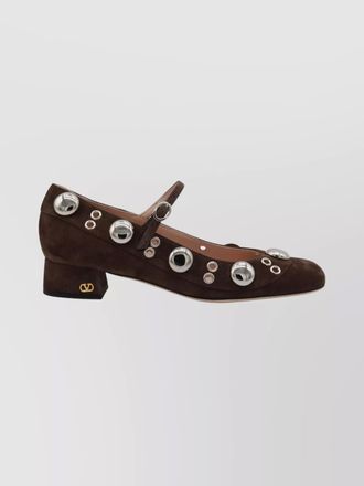 Valentino Garavani leather mary jane pumps