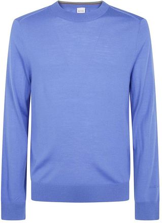 Paul Smith Trui met ronde hals - Heren - Ronde hals truien - Blauw - 2XL - Truien & Vesten