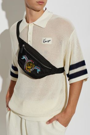 Kenzo Belt Bag With Logo, Mens, Black