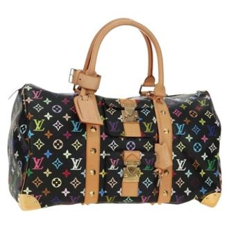 Louis Vuitton Pre-owned Vintage Boston Bag - Dames - Pre-owned - Veelkleurig - Maat: ONE Size Leer
