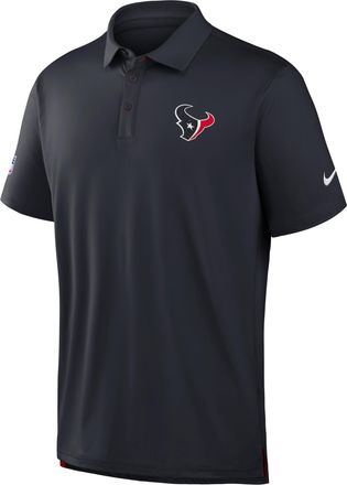 Nike Houston Texans Tour Nike Mens Dri-FIT NFL Polo in Blue | 04PF0BAJ9H-3N3