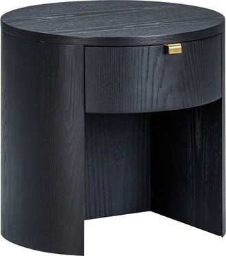 TOV Furniture Tov Furniture Marlow Wood Round Nightstand