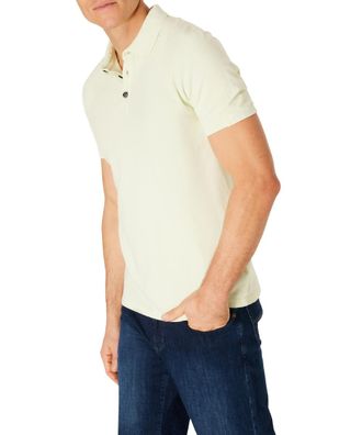 Pioneer Authentic Jeans Poloshirt, Herren, Gr. XXL, gr&uuml;n (bok choy), Jersey, Obermaterial: 100% Baumwolle, PIONEER AUTHENTIC JEANS, Shirts Poloshirt