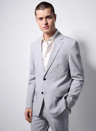 Le 31 Mens Stretch responsible wool jacket Stockholm fit - Slim