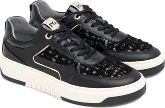 Nero Giardini Womens Guanto Boucle Sneaker In Black