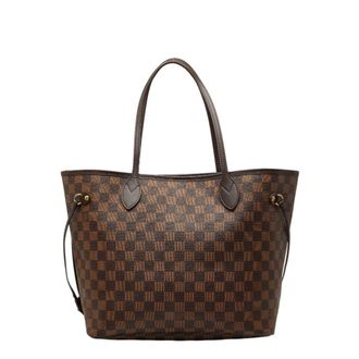 Louis Vuitton Brown Pvc Leather Tote Bag (Pre-Owned)
