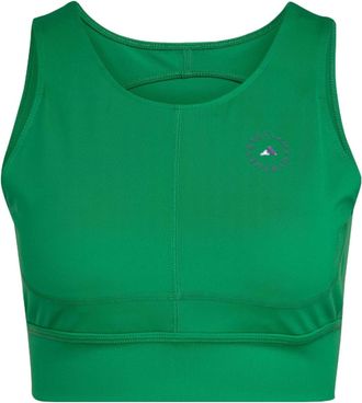 adidas (WMNS) adidas by Stella McCartney TruePurpose Training Crop Top Asia Sizing Green HI6032